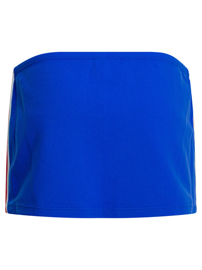 Miu Miu Technical fabric miniskirt - Blue
