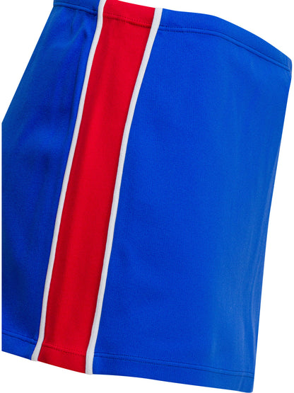 Miu Miu Technical fabric miniskirt - Blue