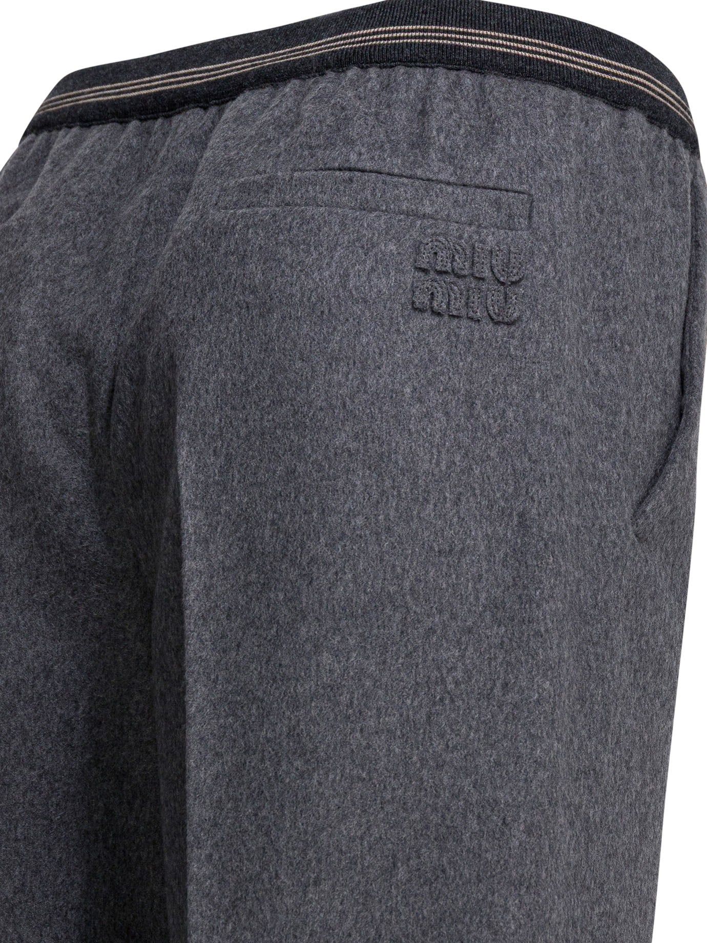 Miu Miu Velour pants - Grey