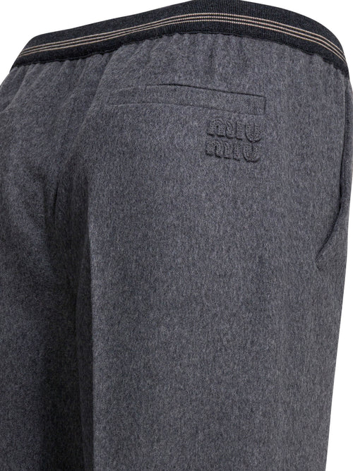 Miu Miu Velour pants - Grey