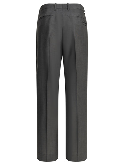 Miu Miu Tailored mohair pants - Grey