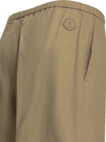 Moncler Casual cotton pants - Beige