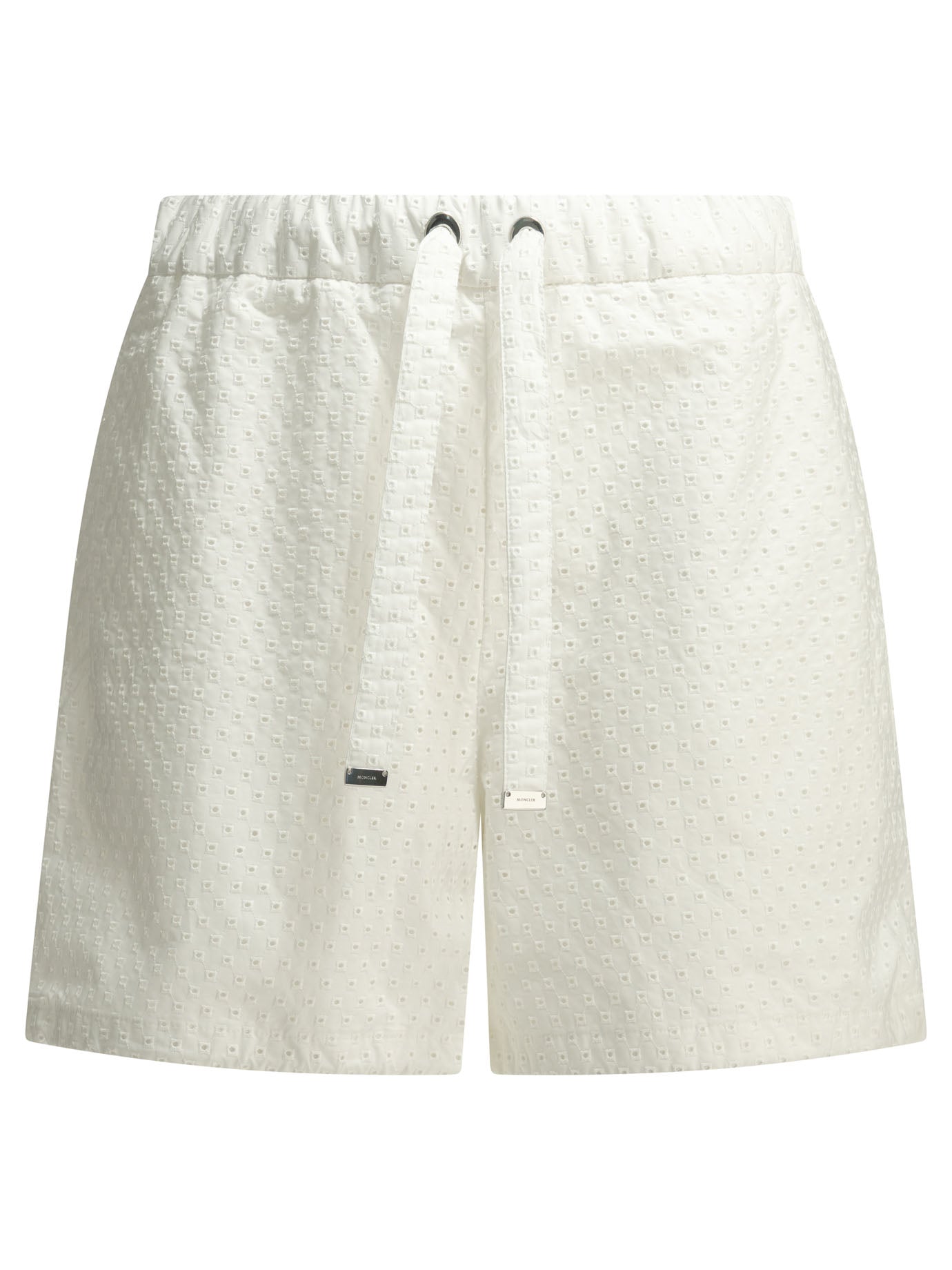 Moncler Short with laces - White