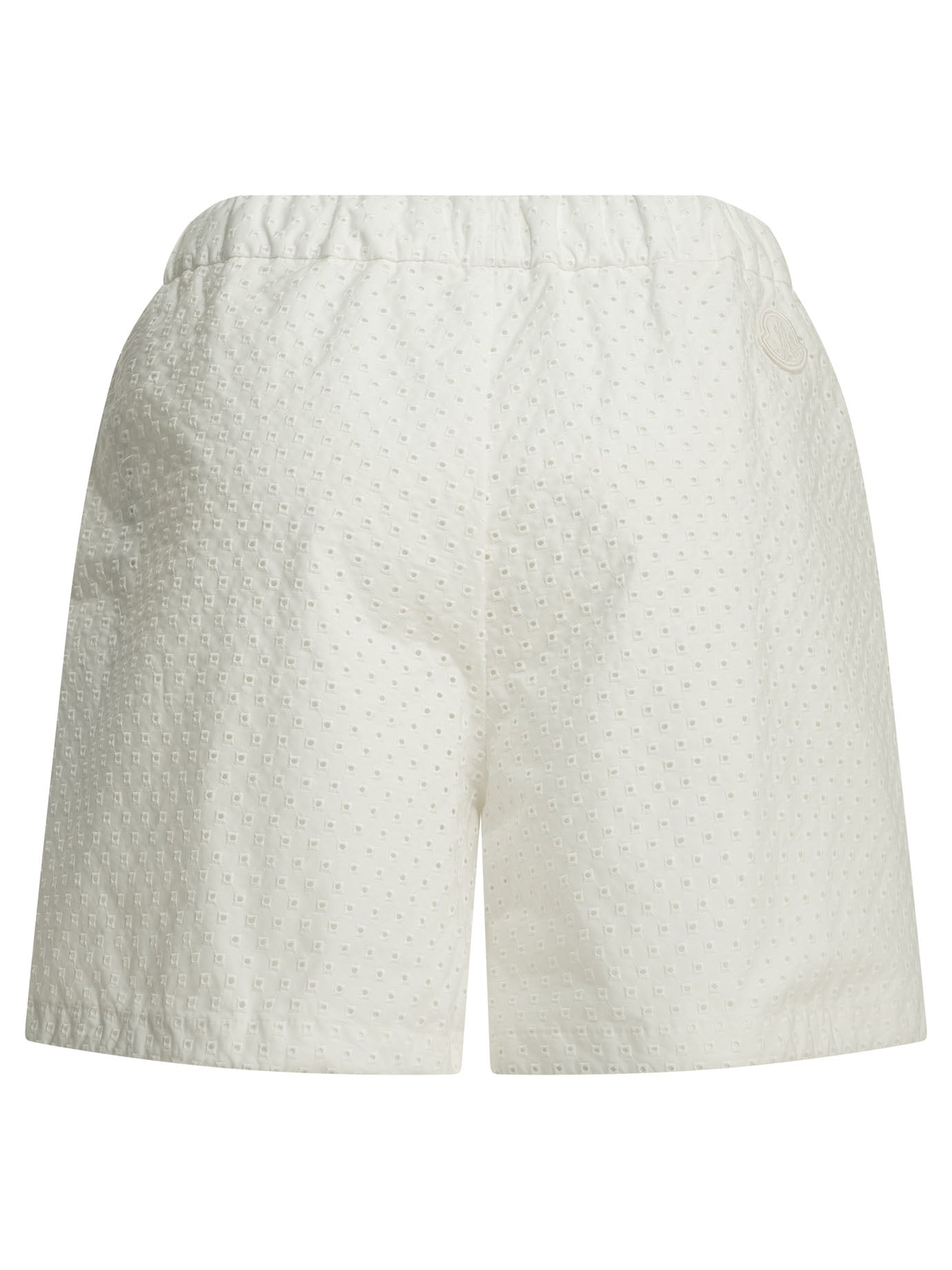 Moncler Short with laces - White