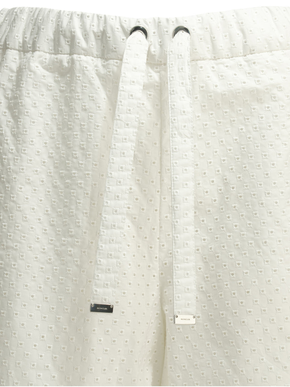 Moncler Short with laces - White