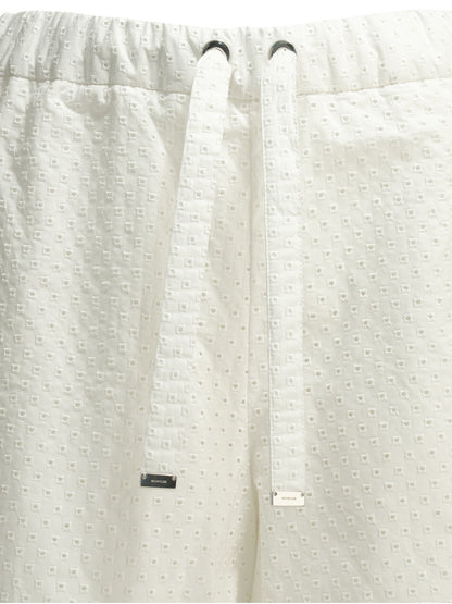 Moncler Short with laces - White