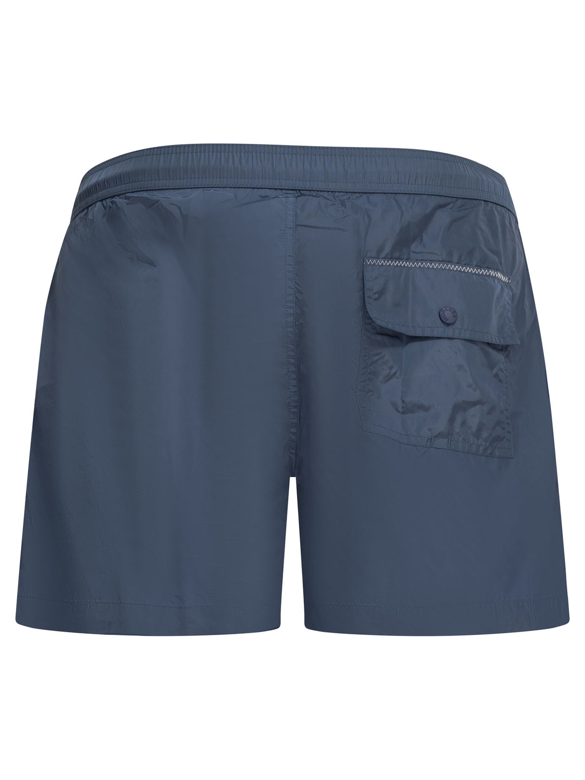Moncler Swim shorts with logo - Blue