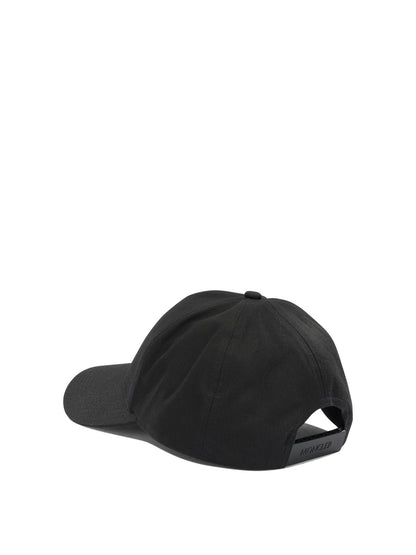 Moncler Baseball cap with logo - Black