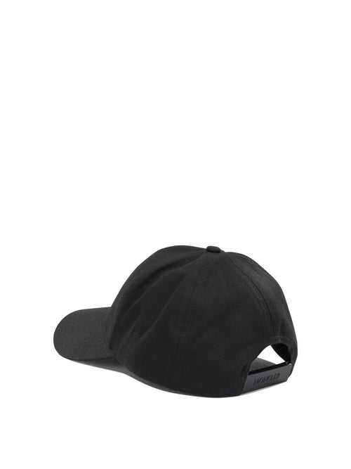 Moncler Baseball cap with logo - Black