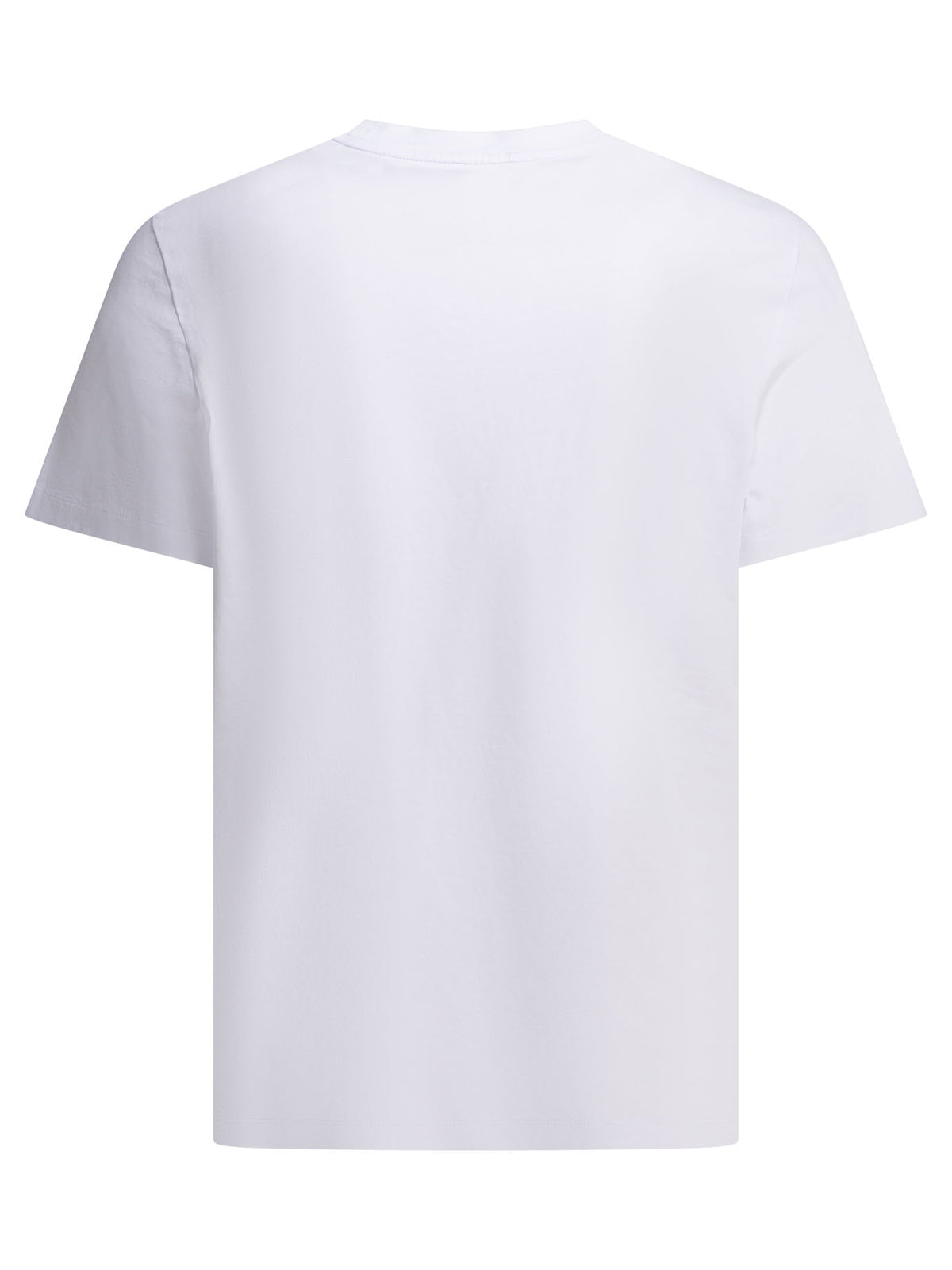 Moncler Crew-neck T-shirt with logo - White