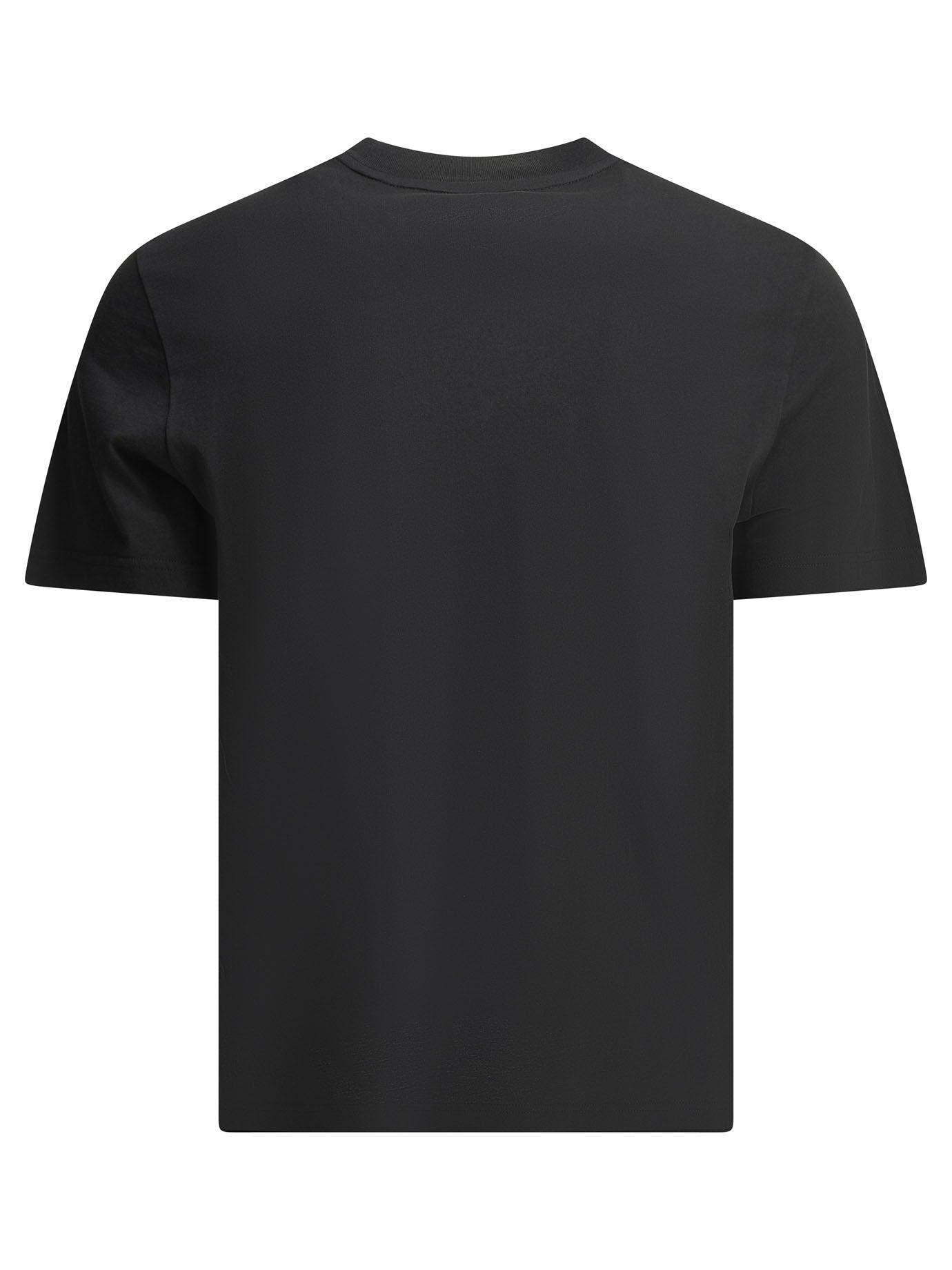 Moncler Crew-neck T-shirt with logo - Blue