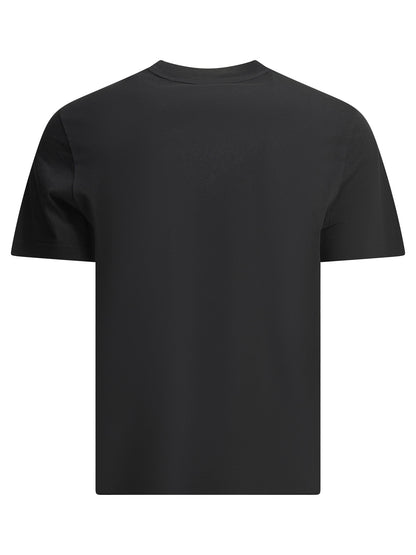 Moncler Crew-neck T-shirt with logo - Blue