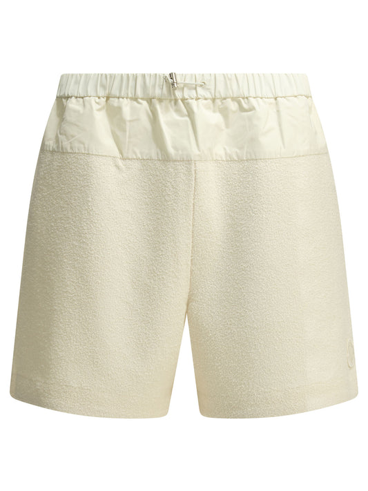 Moncler Cotton tracksuit shorts - White