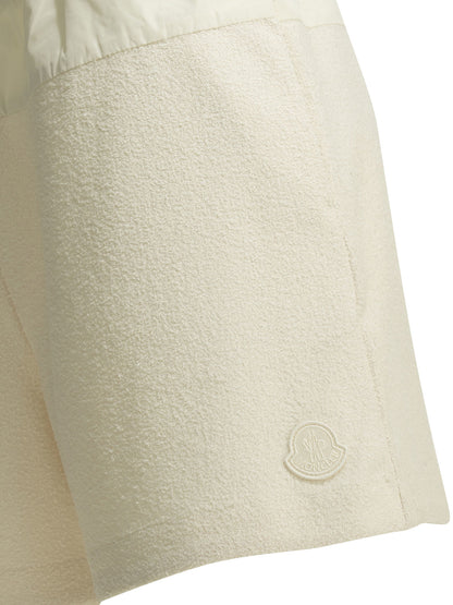 Moncler Cotton tracksuit shorts - White