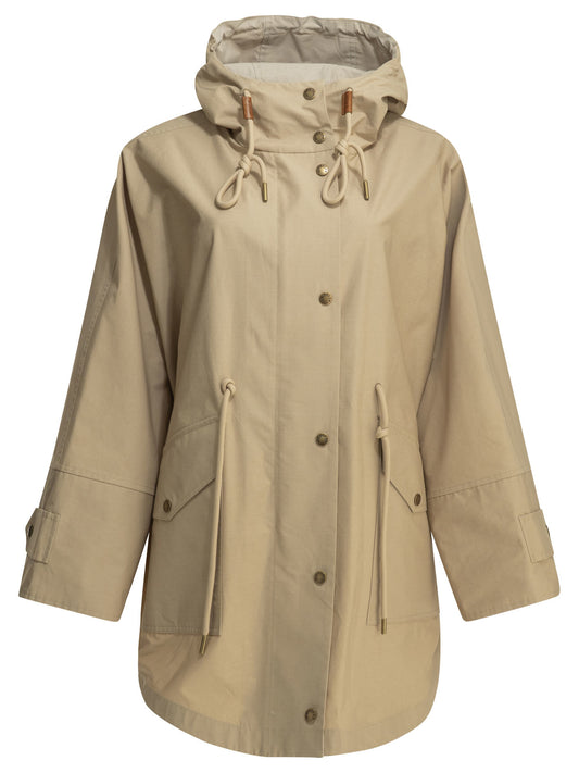 Moncler "Brunnera" Parka - Beige