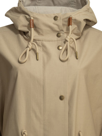 Moncler "Brunnera" Parka - Beige