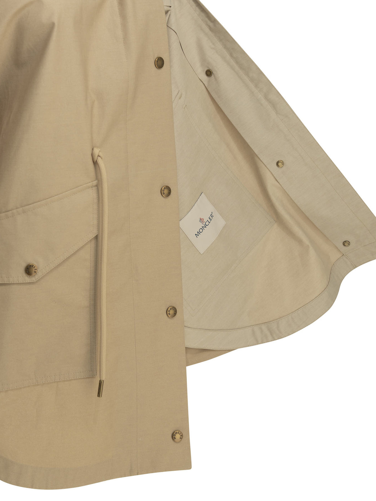 Moncler "Brunnera" Parka - Beige