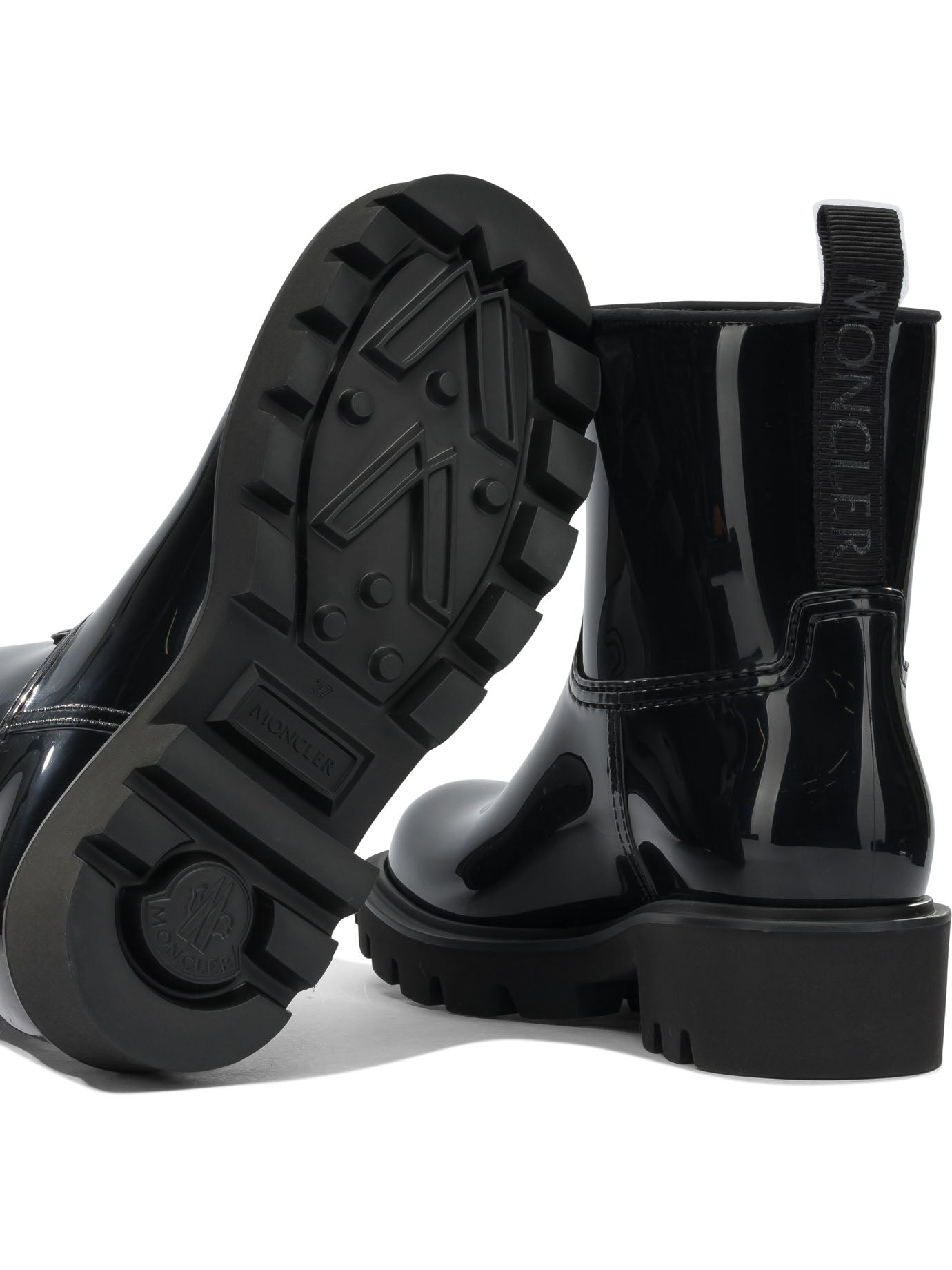 Moncler "Kickstream" rain boots - Black