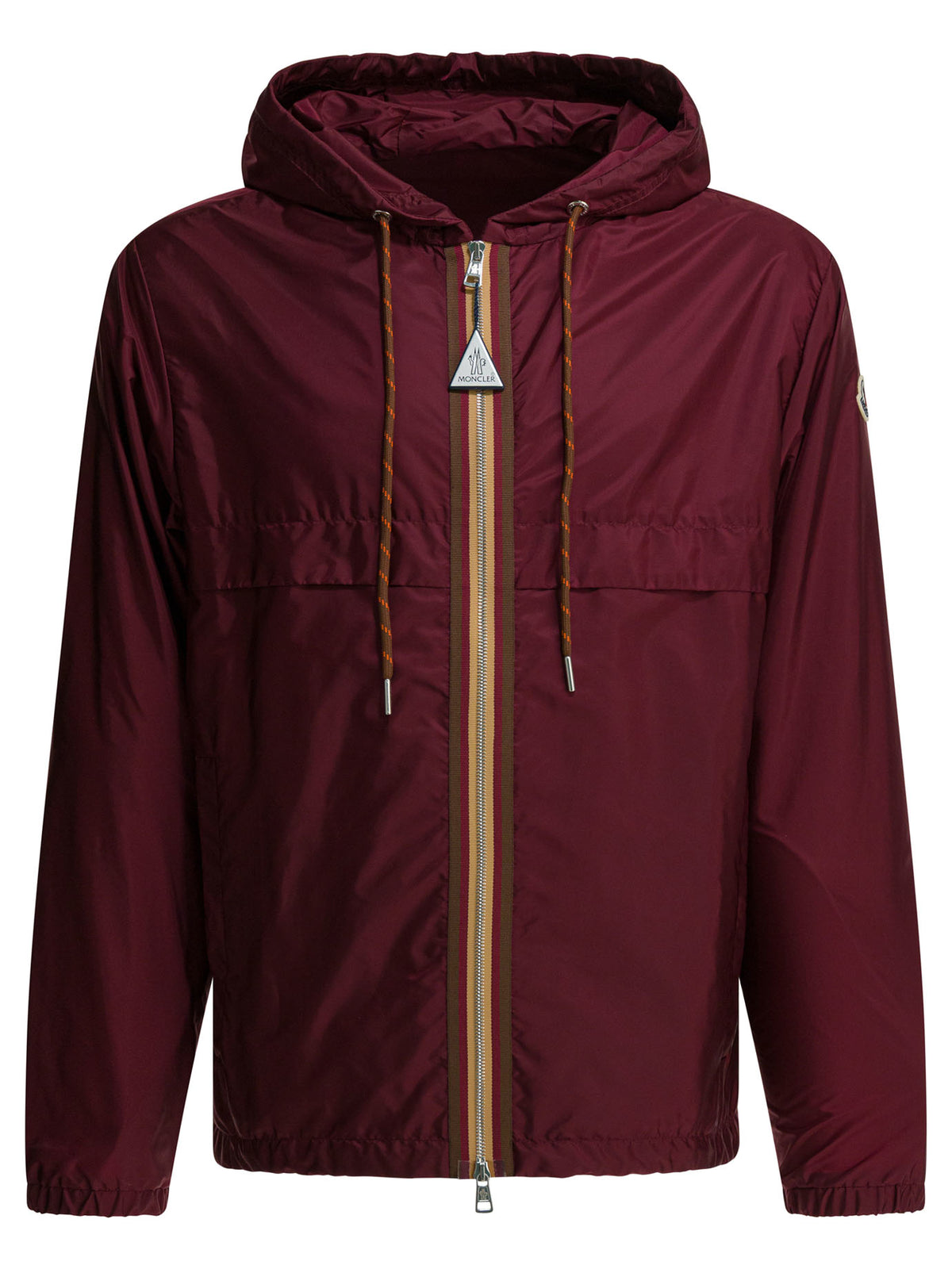 Moncler "Nidge" Raincoat - Bordeaux