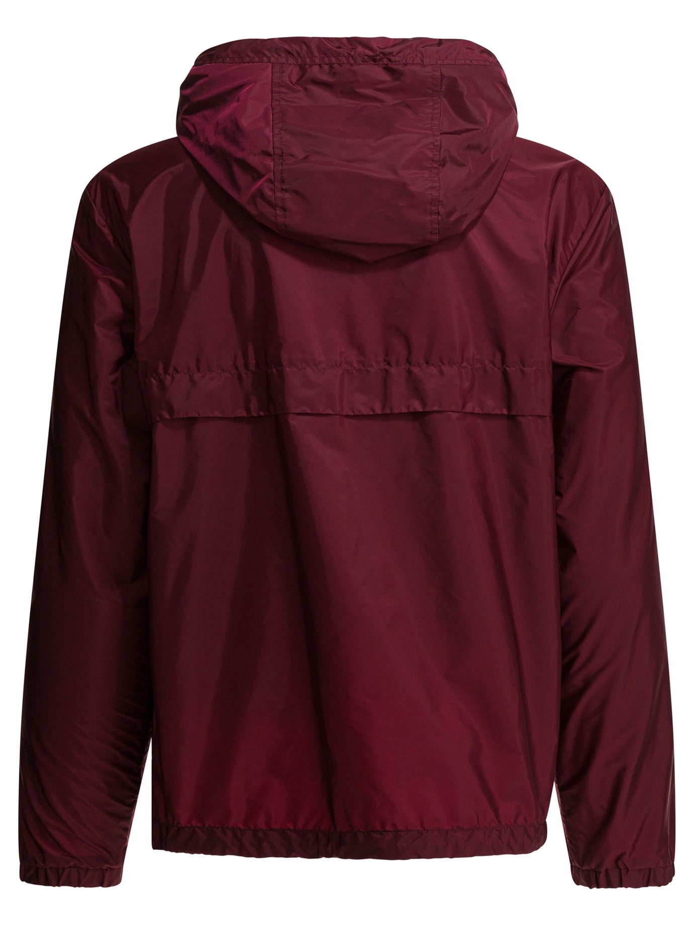 Moncler "Nidge" Raincoat - Bordeaux
