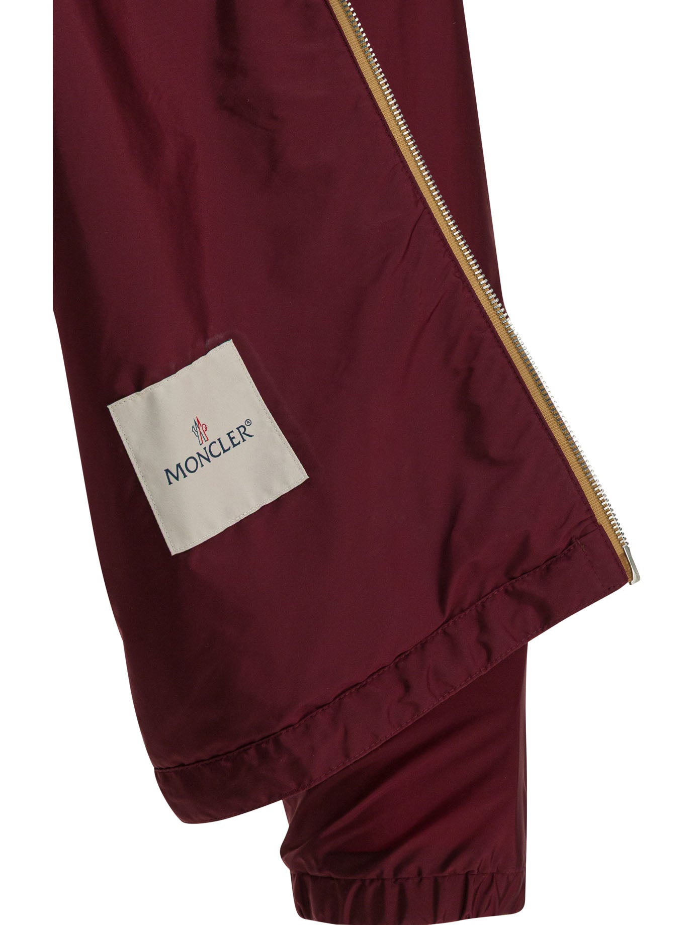 Moncler "Nidge" Raincoat - Bordeaux