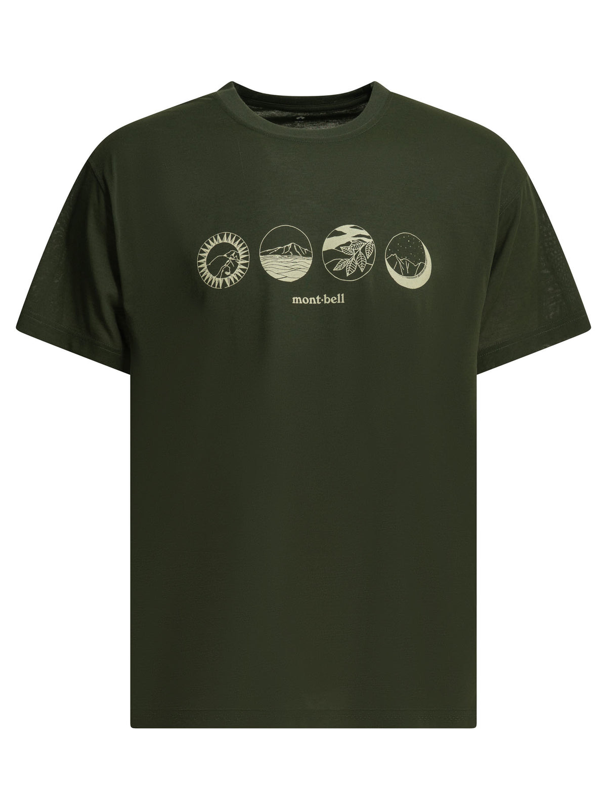 Montbell T-shirts - Green