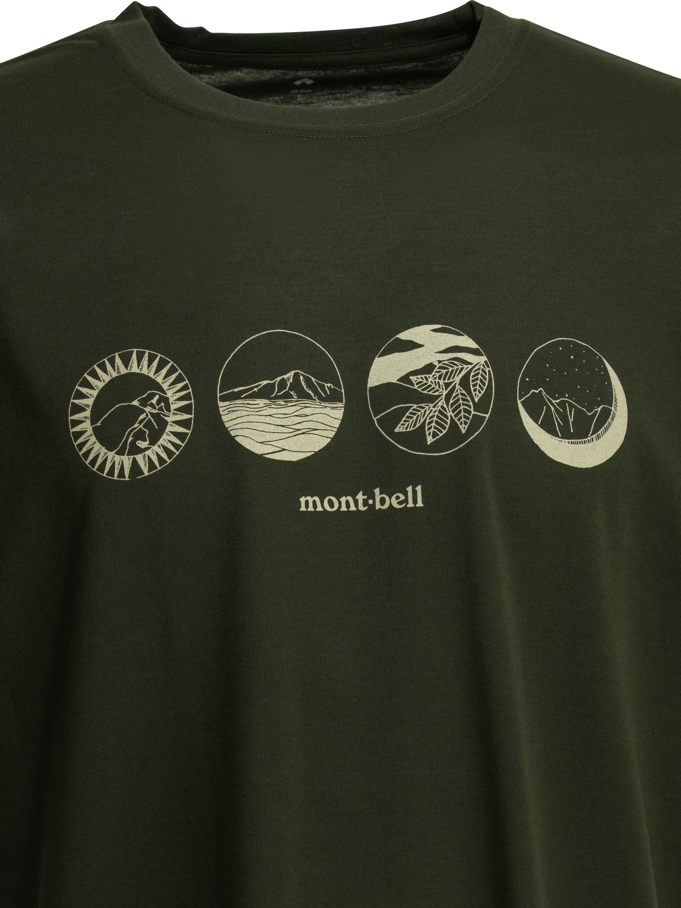Montbell T-shirts - Green