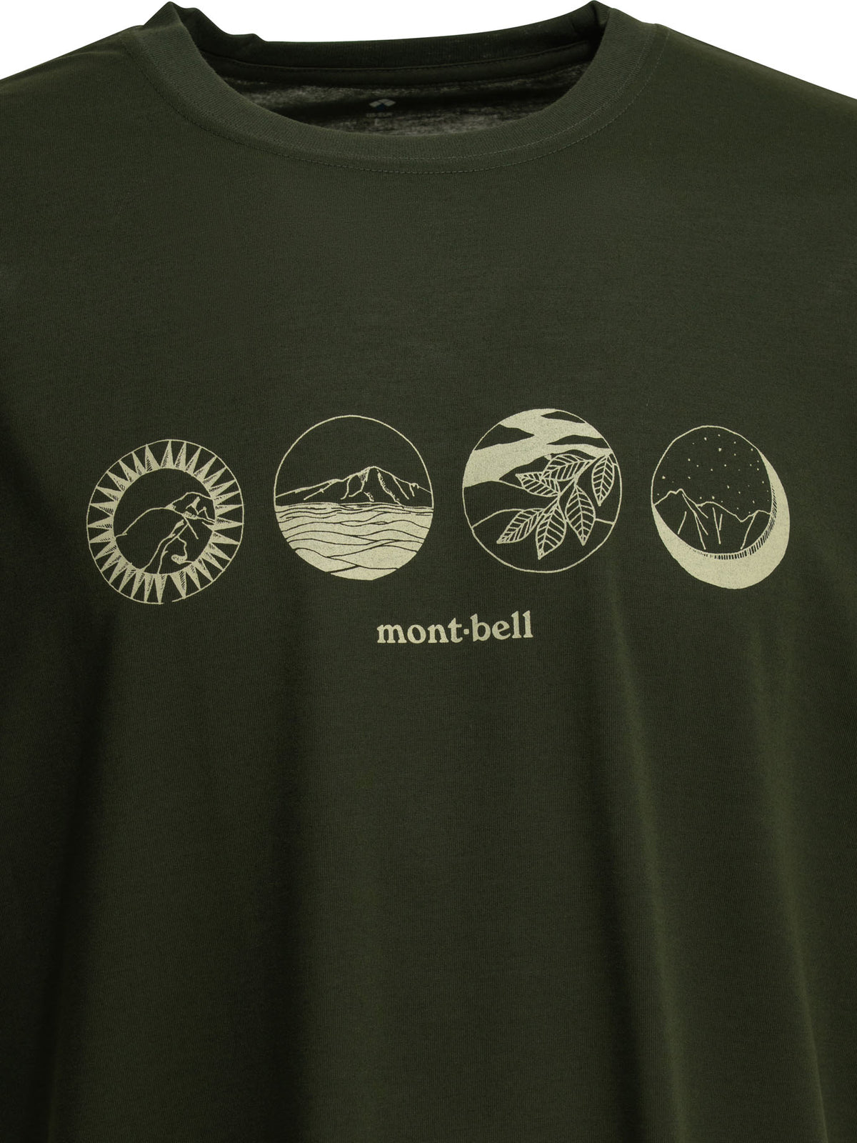 Montbell T-shirts - Green
