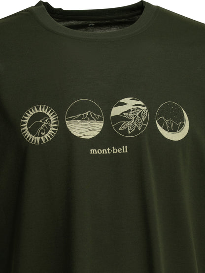 Montbell T-shirts - Green