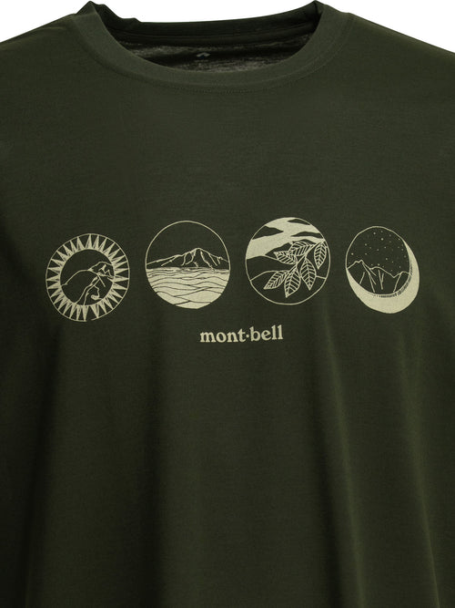 Montbell T-shirts - Green