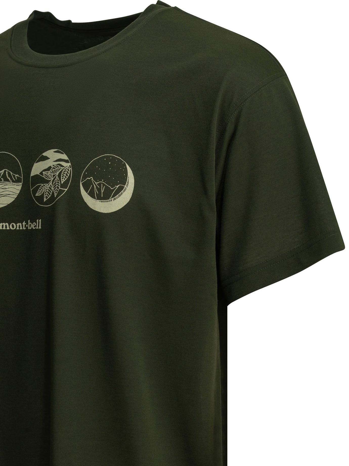 Montbell T-shirts - Green