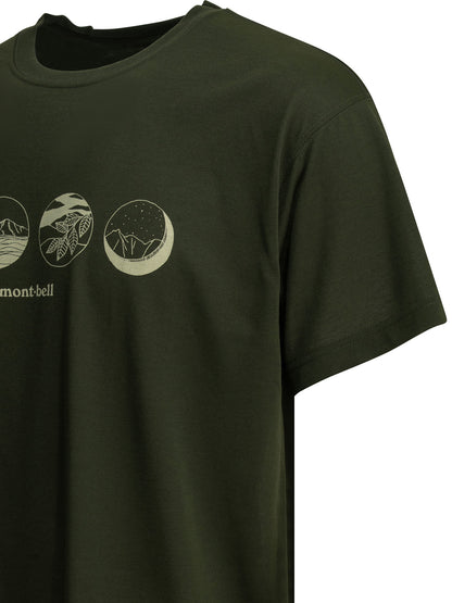 Montbell T-shirts - Green