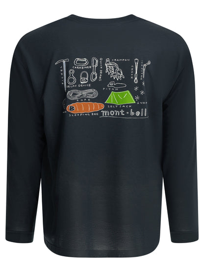 Montbell T-shirts - Blue