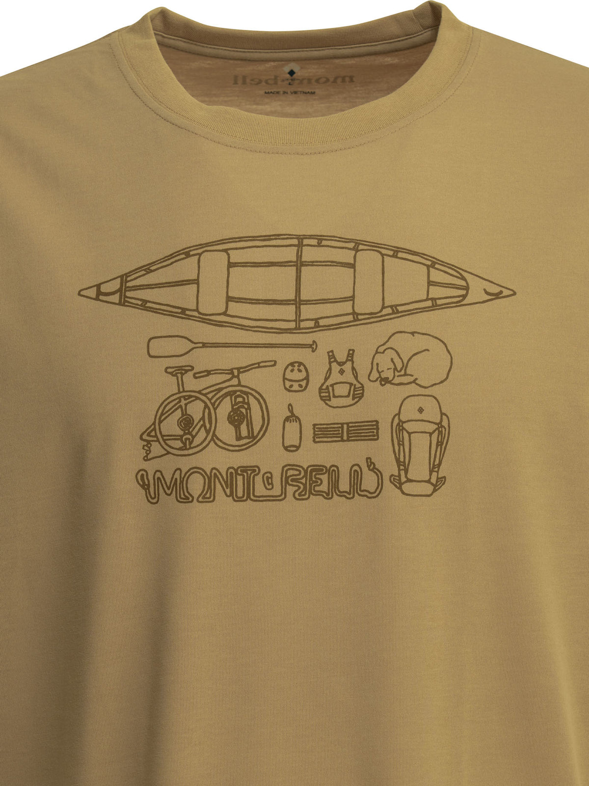 Montbell T-shirts - Beige