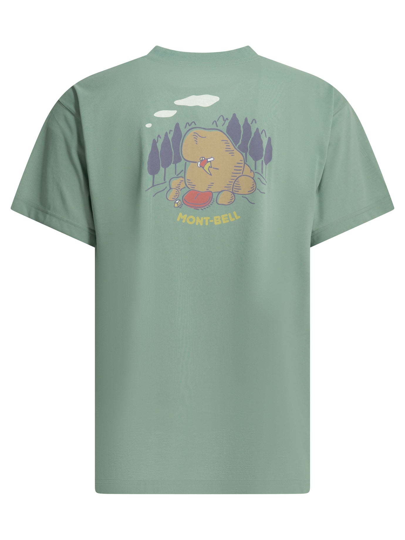 Montbell T-shirts - Light Blue