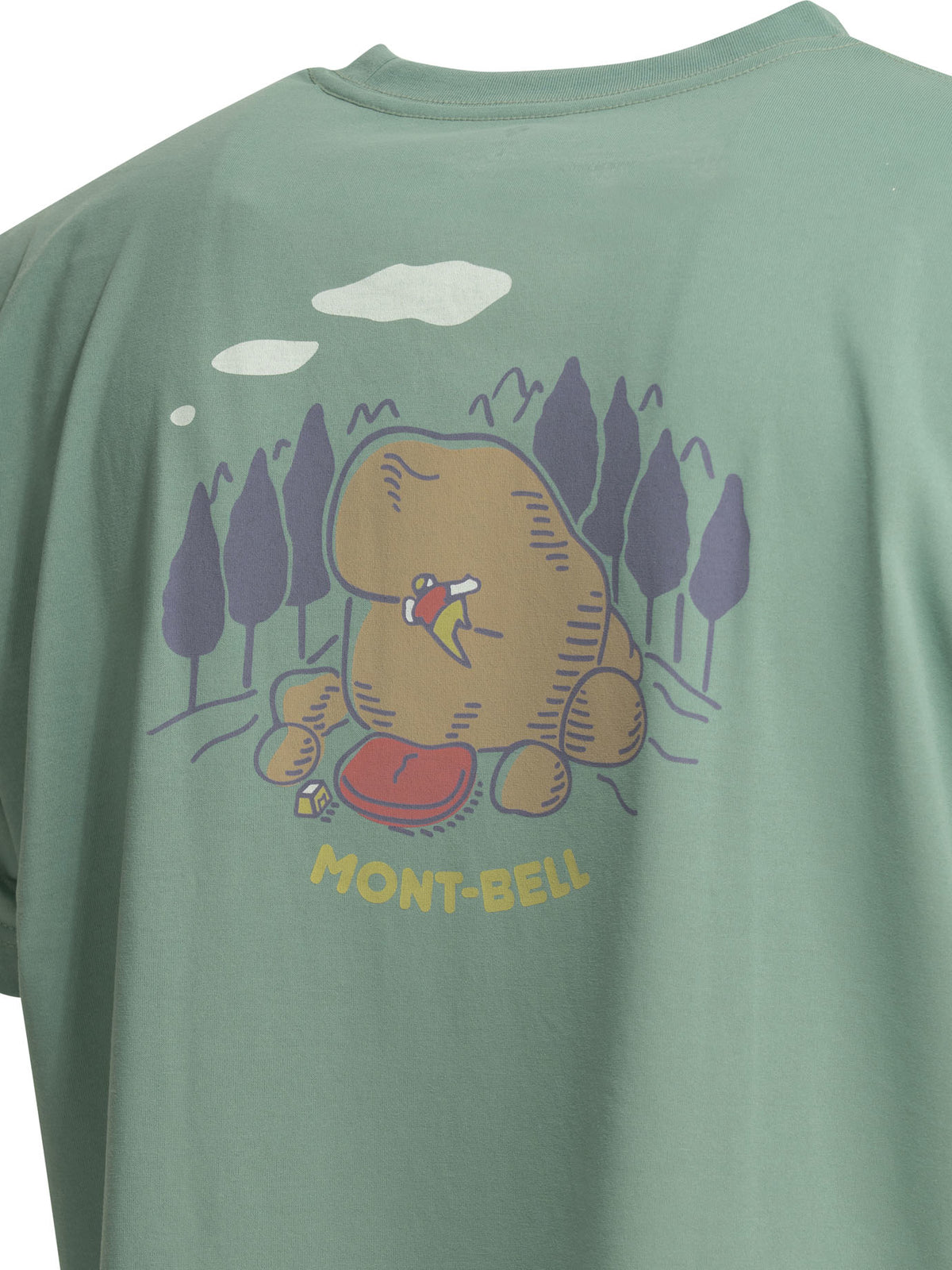 Montbell T-shirts - Light Blue
