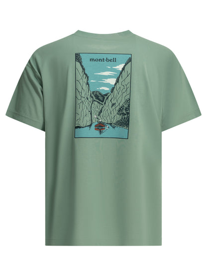 Montbell T-shirts - Light Blue