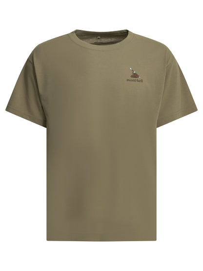 Montbell T-shirts - Brown