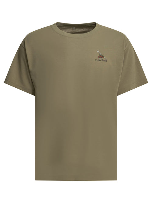 Montbell T-shirts - Brown