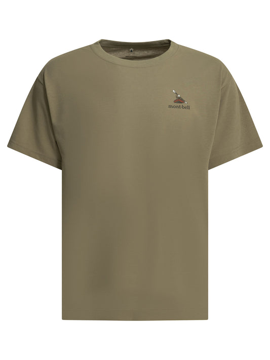 Montbell T-shirts - Brown
