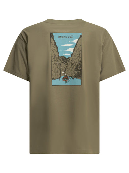 Montbell T-shirts - Brown