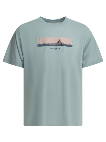 Montbell T-shirts - Light Blue