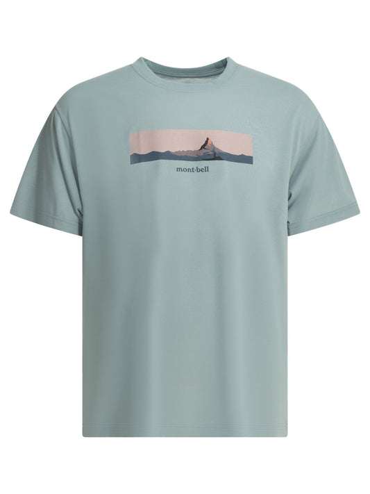 Montbell T-shirts - Light Blue