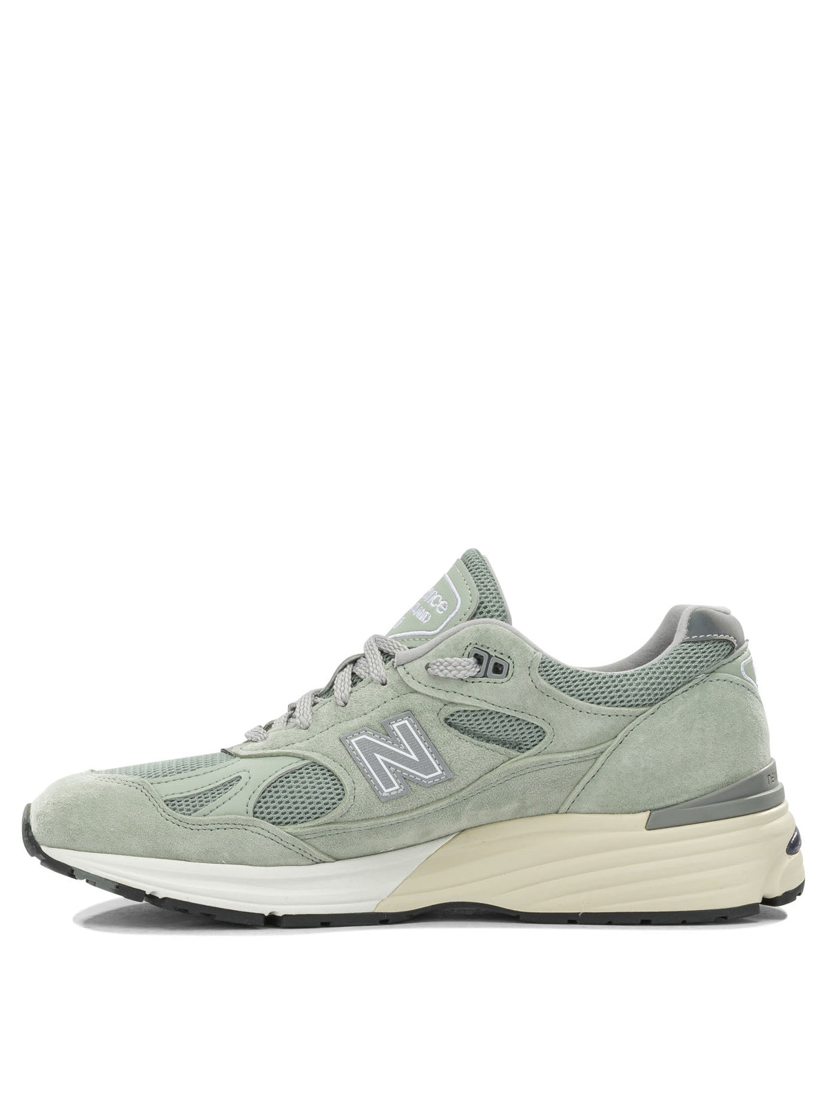 New Balance "Made in UK 991v2" Low-Top Sneakers - Green