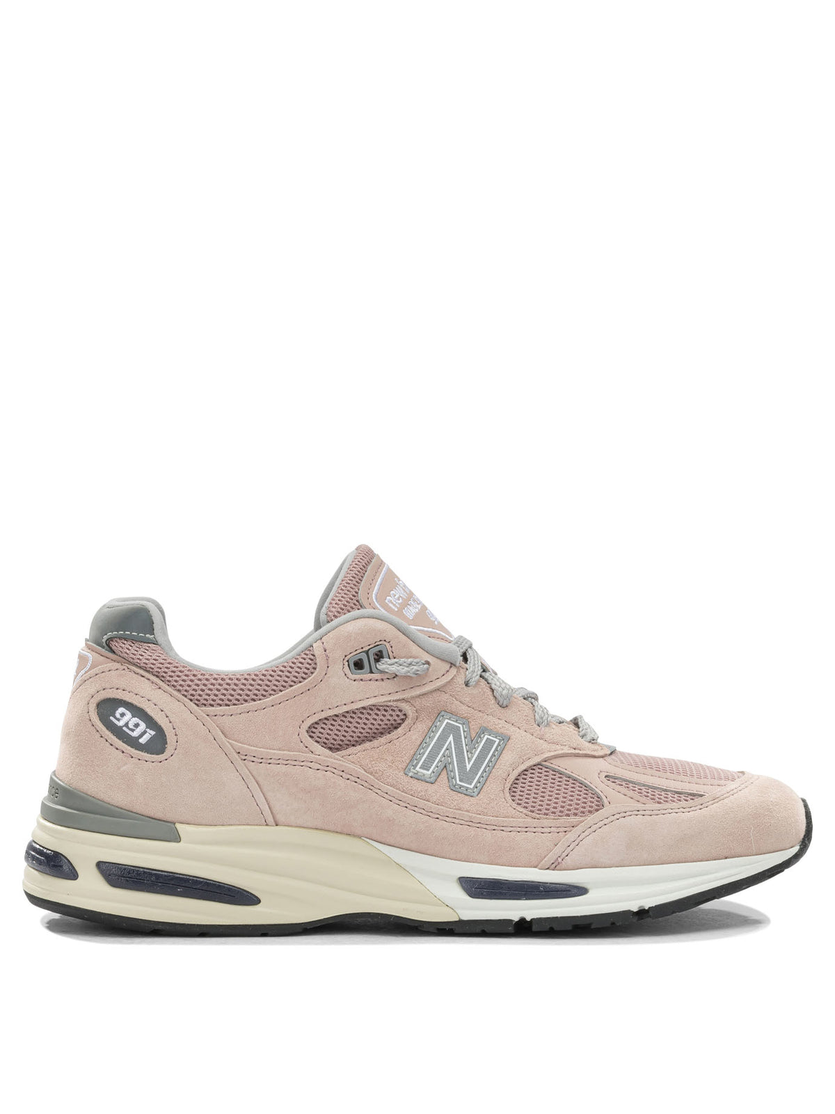New Balance "Made in UK 991v2" Low-Top Sneakers - Pink