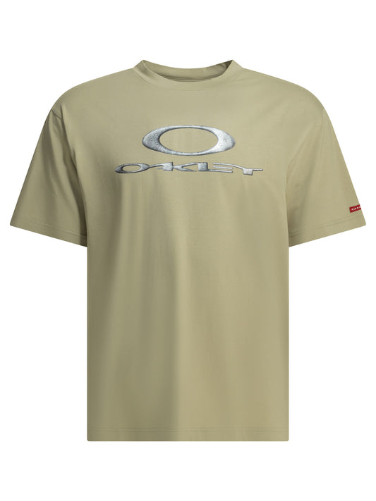 Oakley "New Retro Tee X-Metal 3.0" Crew-neck T-shirt - Beige