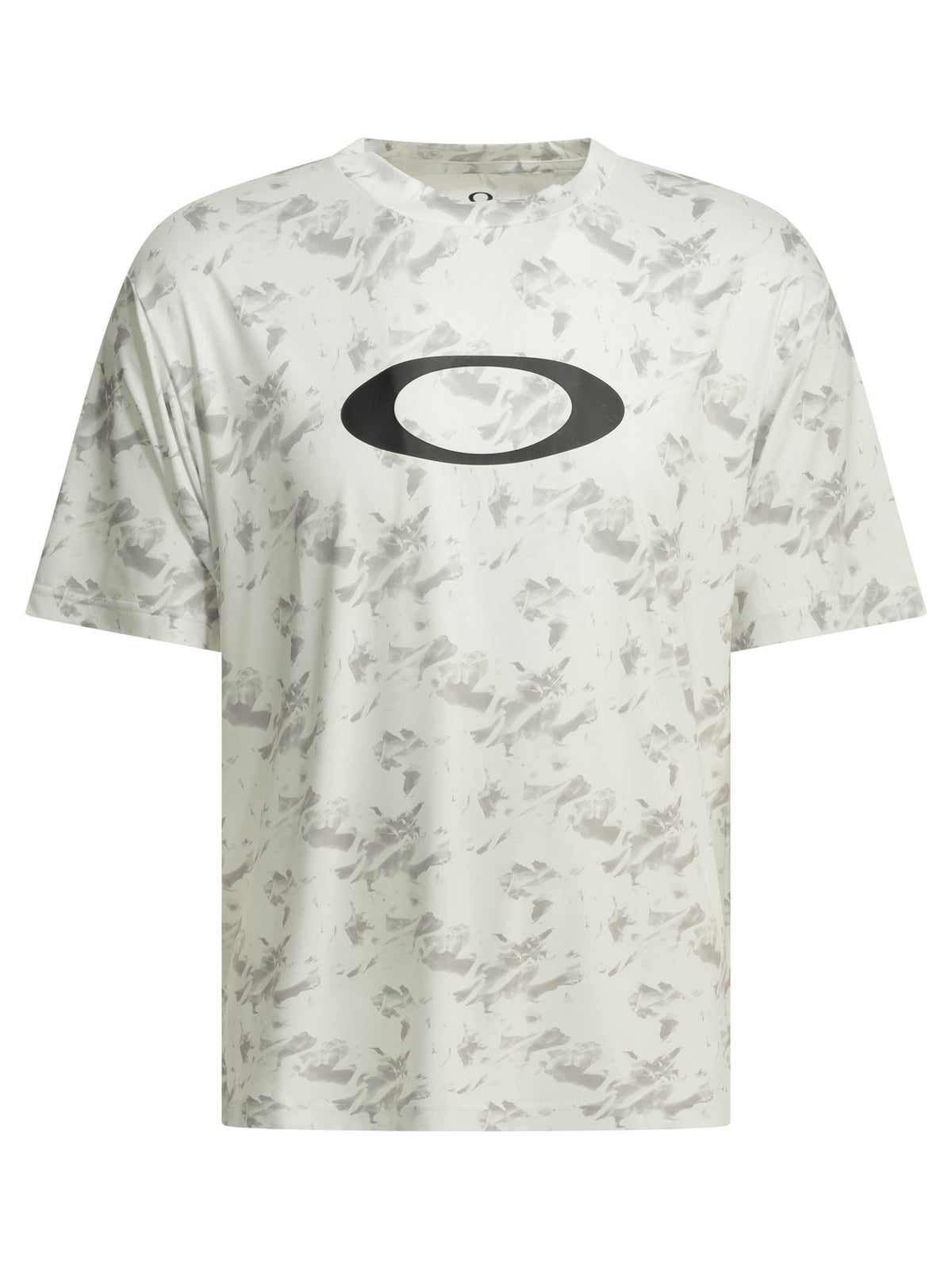 Oakley "Enhance Qdevo SS Tee Graphic 5.0" Crew-neck T-shirt - White