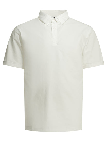 Oakley "O-Synk Pack Seersucker 2.0" Polo shirt with buttons - White