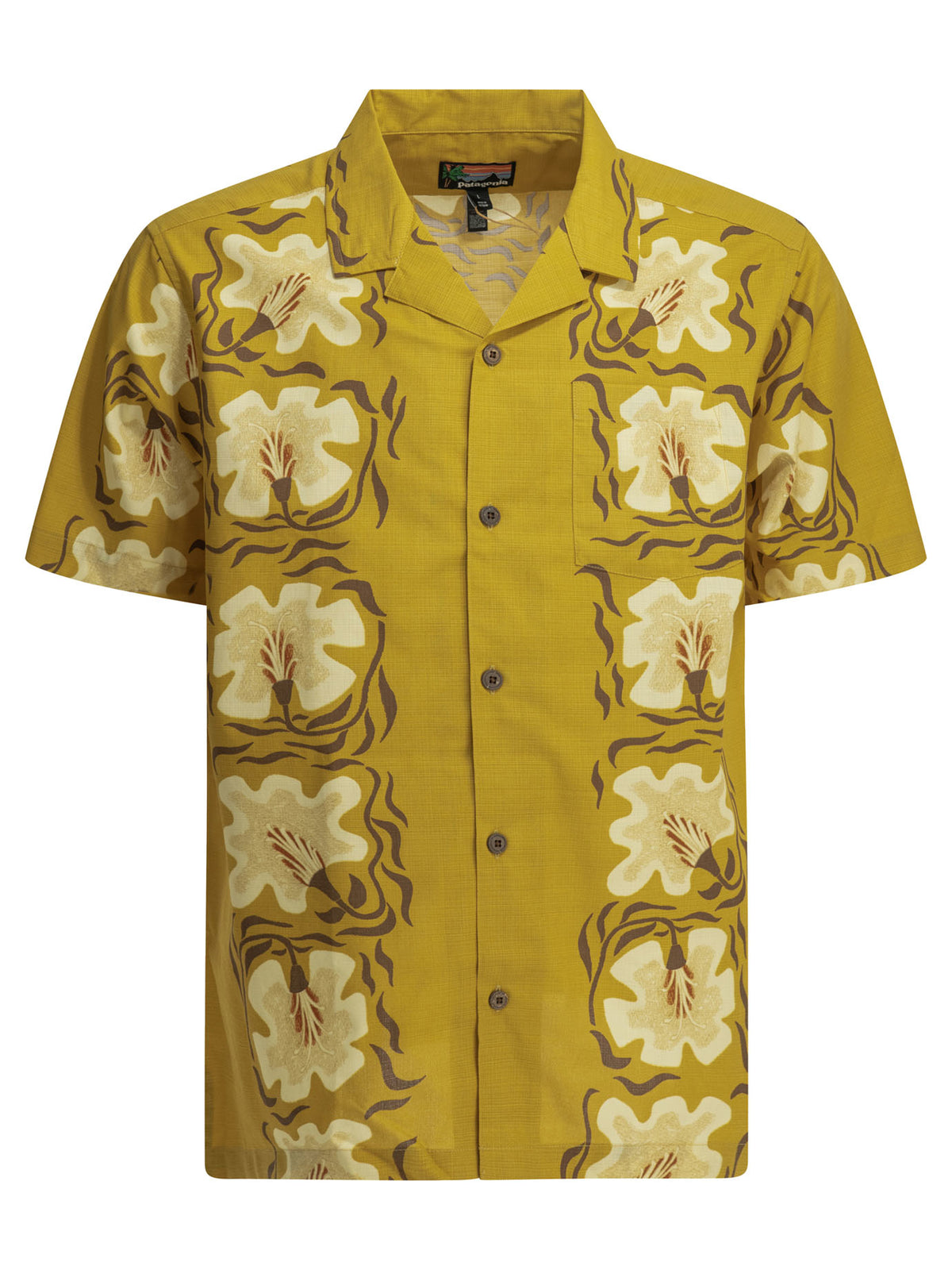Patagonia "Tidal Threads" casual shirt - Yellow
