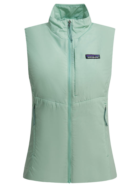 Patagonia "W'S Nano-Air Light" Sleeveless Jacket - Light Blue